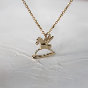 Rocking horsefly necklace