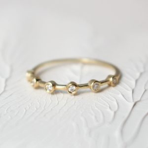 Dew drops ring