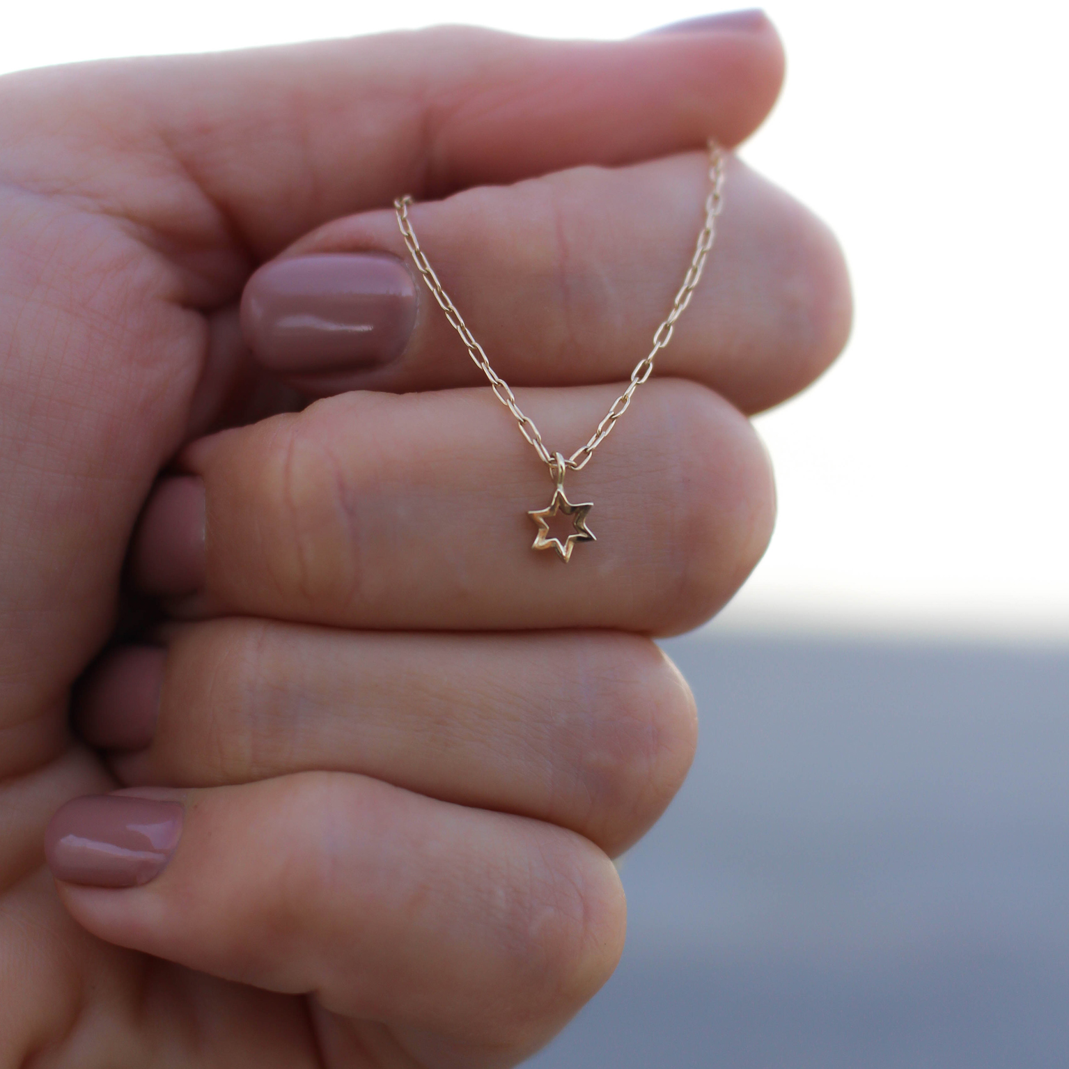 mini Magen david charm by Coh Jewelry mini Magen david charm - Image 6