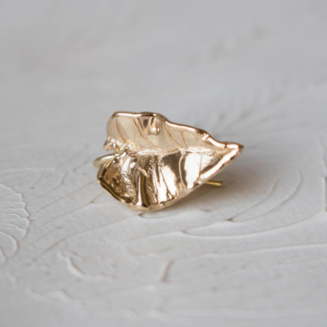 Monstera Leaf earring by Coh Jewelry Monstera Leaf earring - Image 5