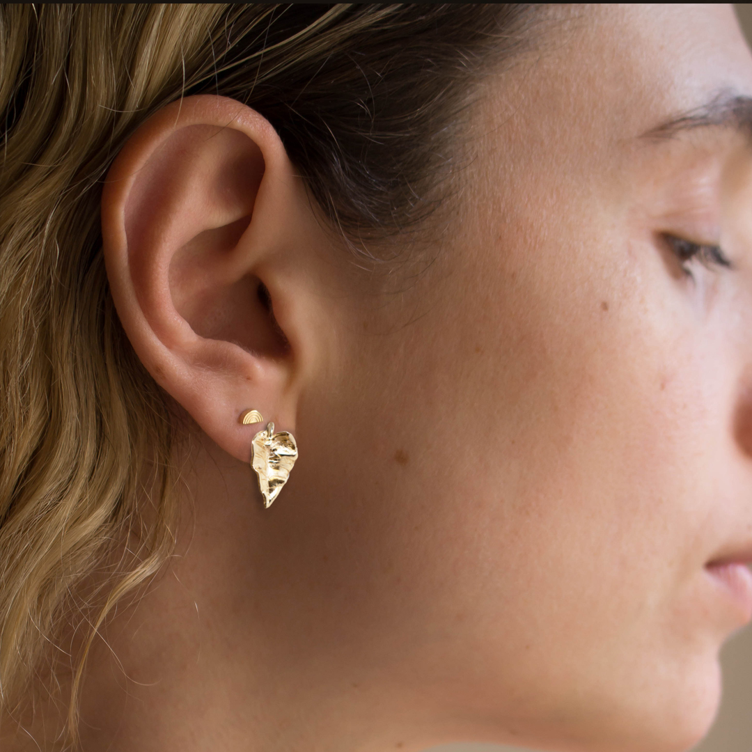 Monstera Leaf earring by Coh Jewelry Monstera Leaf earring - Image 6