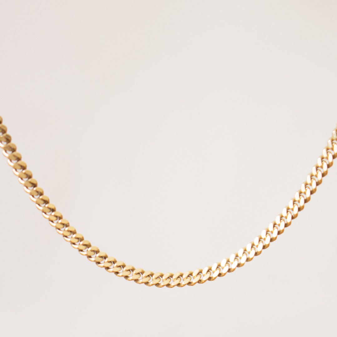 cuban 2.15 chain link necklace by Coh Jewelry cuban 2.15 chain link necklace